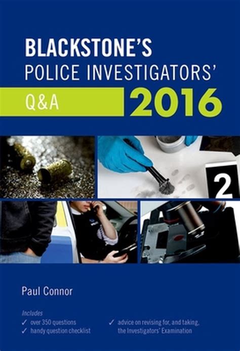 ebook blackstones police investigators q 2016 Kindle Editon